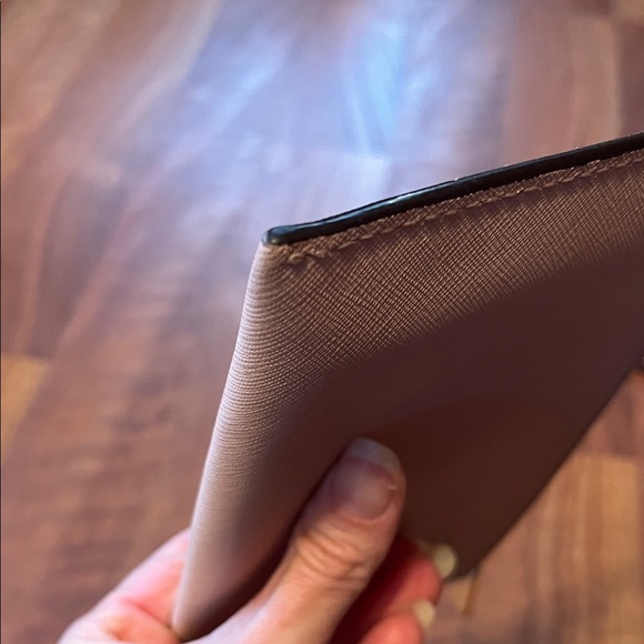 Like new Michael Kors Blush Wristlet Clutch with Stud Accents - Picture 6 of 16